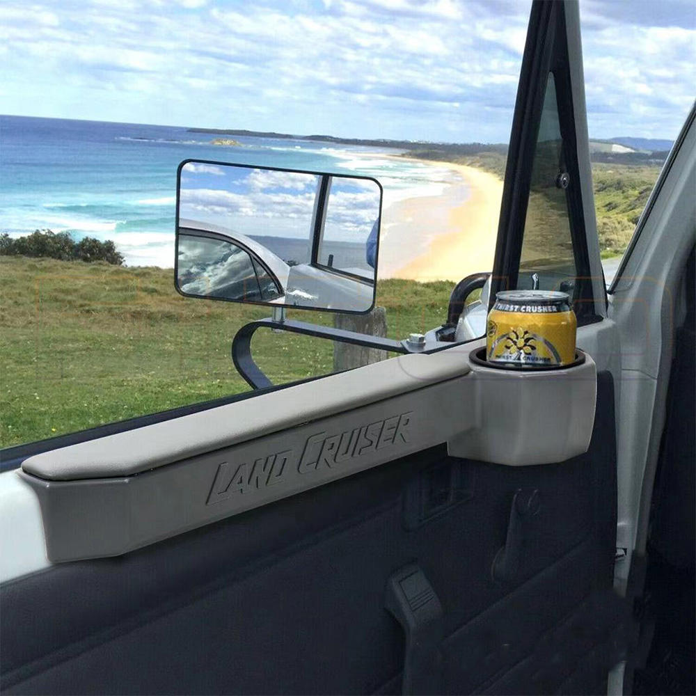 Toyota Land Cruiser LC79 70 Series Interior Accessories Guide | Door Armrest Cup Holder Storage Box